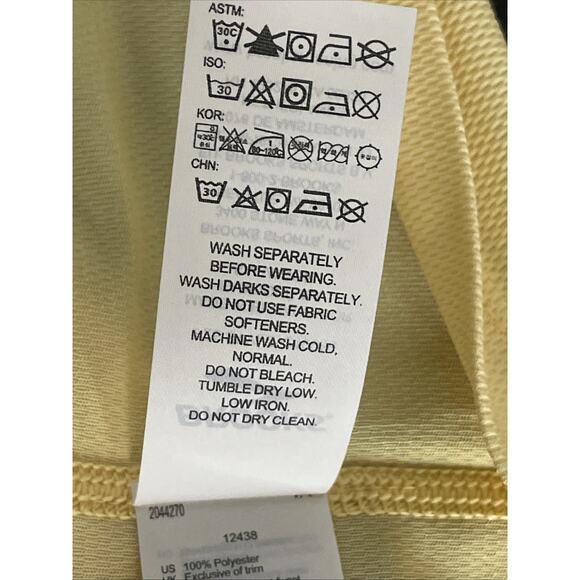 runDisney 2025 Wine & Dine 5K Mens Large Long Sleeve Shirt Brooks Mulan Yellow - Picture 10 of 14